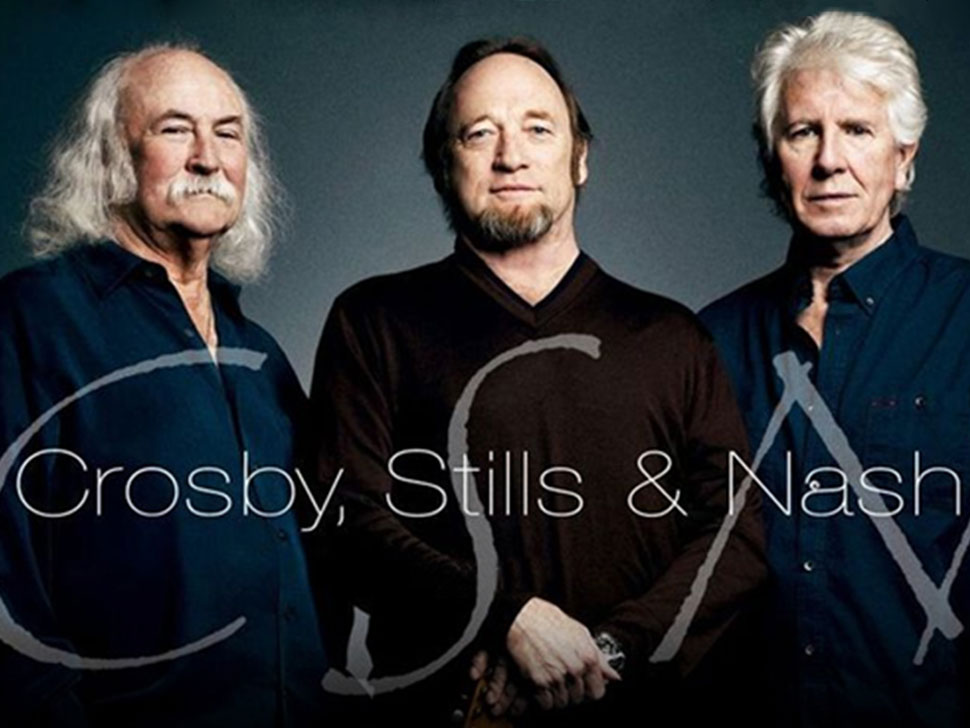 Crosby Stills and Nash en concert