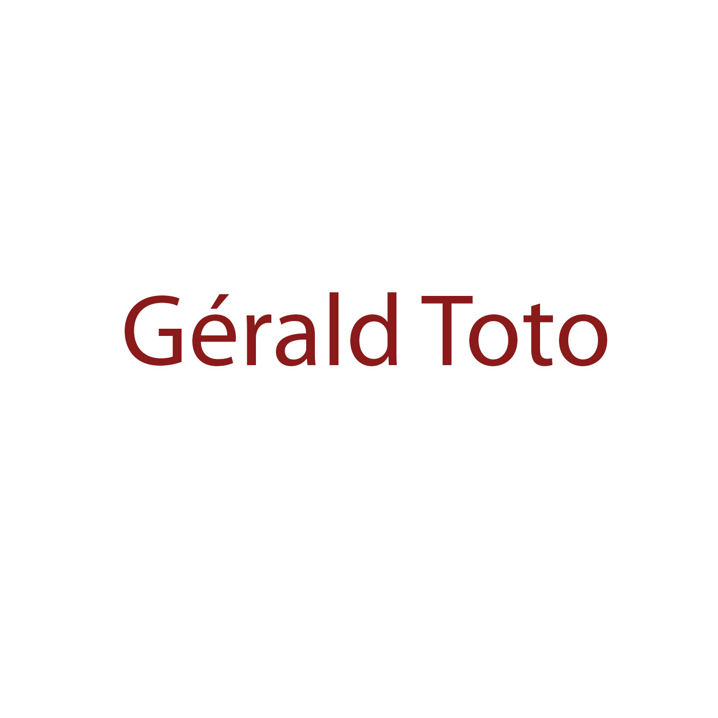 Gerald Toto en concert