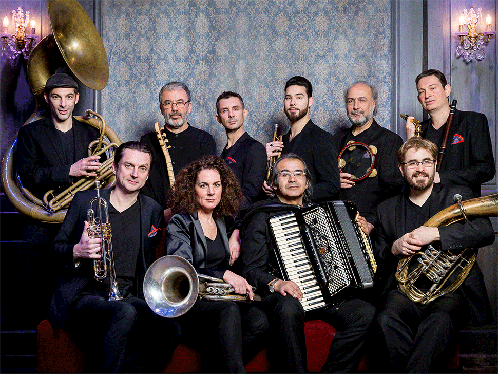 Haidouti Orkestar en concert