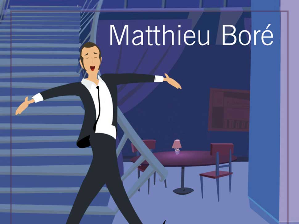 Matthieu Boré en concert