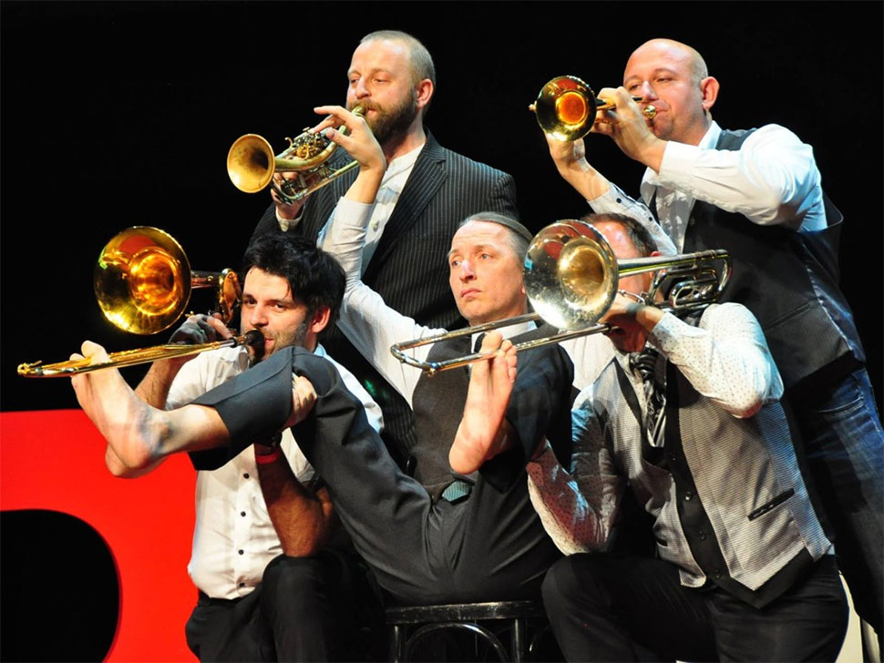 Mnozil Brass  en concert