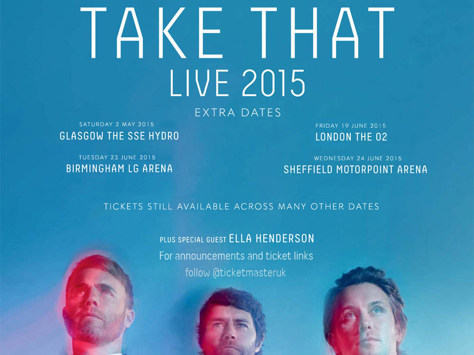 Take That en concert